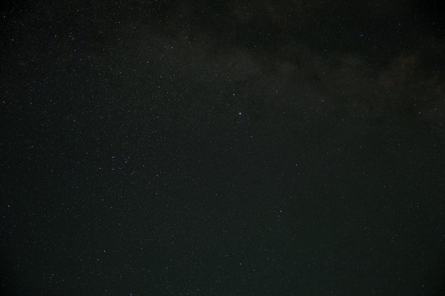 Milky Way Arcs Over Lassen Volcanic Night Sky