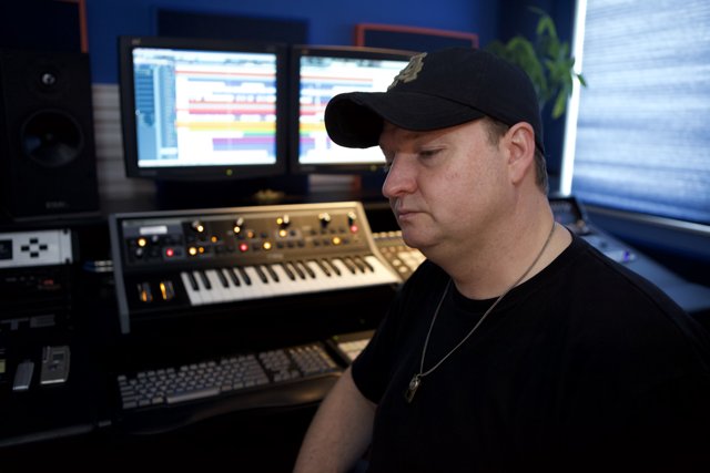 DJ Dan Rocking The Studio