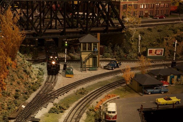 Miniature Railroad Crossing