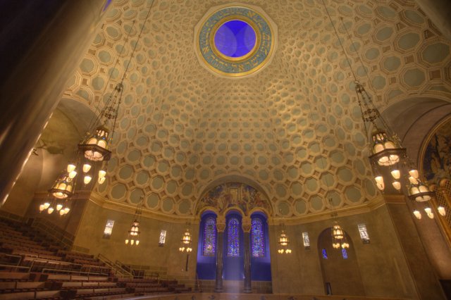 Majestic Interior of a Grand Church