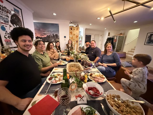 Thanksgiving Feast with Friends