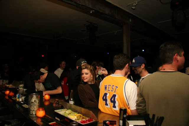 Lakers Fan at the Pub