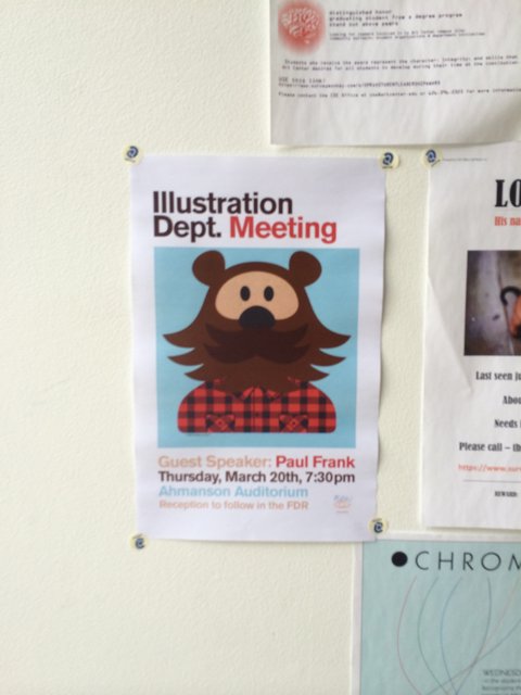 Bear Poster Advertisement