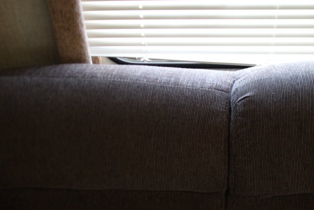 Cozy Living Room Couch with a Window View