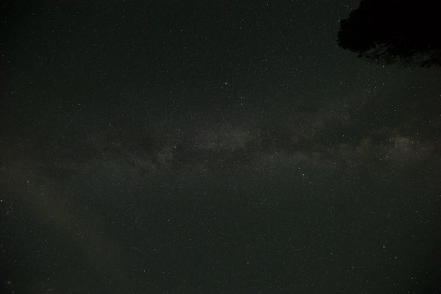 Milky Way Stretches Over Lake Tahoe Night Sky