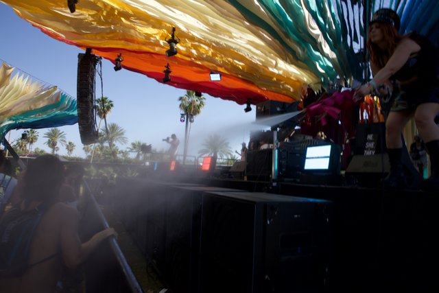 Vivid Beats at Coachella 2024: Colorful Pulse of Music and Energy
