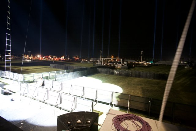 Illuminated Stage at Coachella