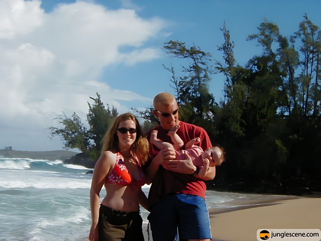 Family Time on the Shores of Hawaii