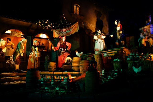 A Magical Adventure Awaits at Disneyland's Pirates of the Caribbean Ride