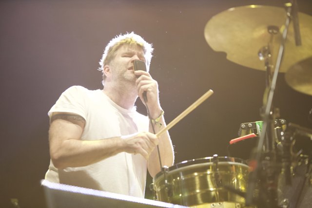 James Murphy Rocks the Drums at Coachella