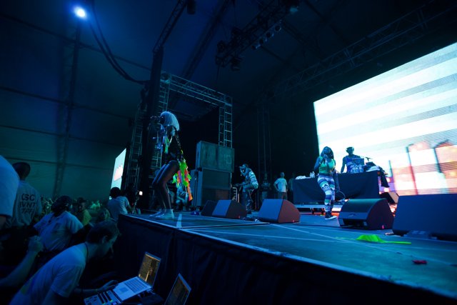 Rosanna Arquette rocks the Coachella Stage with 18 other performers