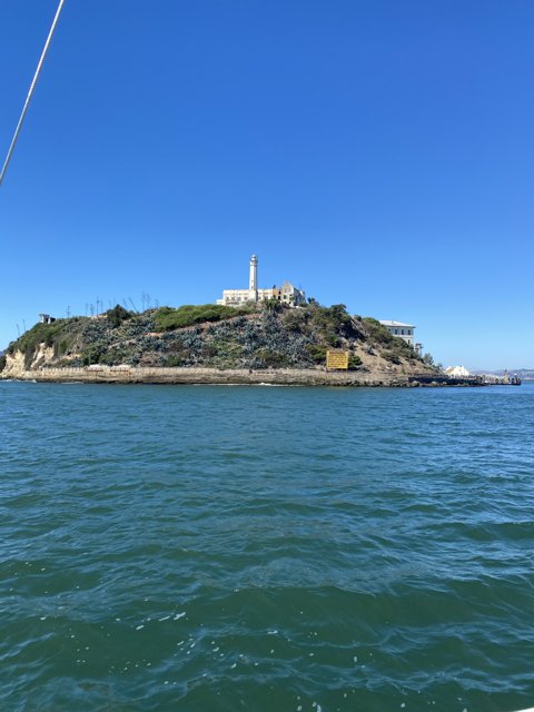Alcatraz Island's Tower and Lighthouse