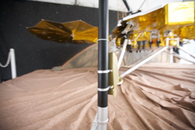 Golden Umbrella on Mars