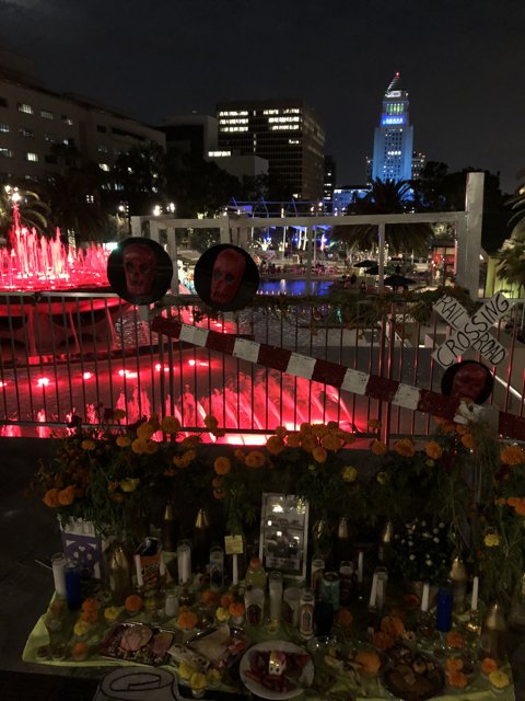 Memorial for Los Angeles Shooting Victims