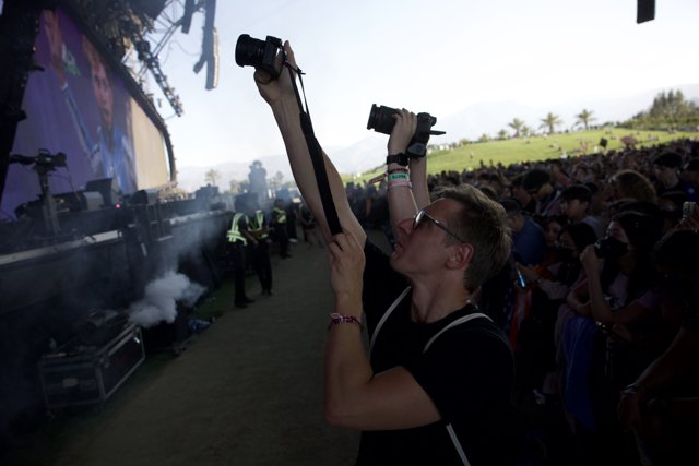 Capturing the Vibe: A Moment at Coachella 2024
