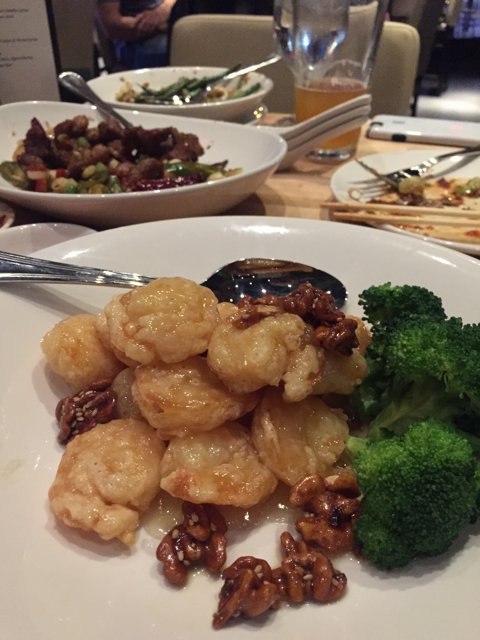 Broccoli and Shrimp Meal