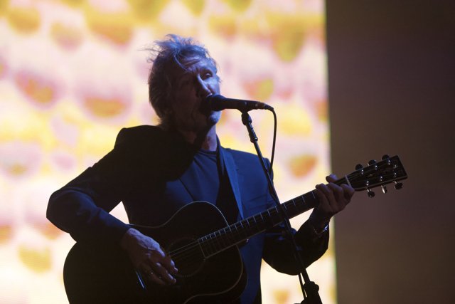 Roger Waters Rocks Coachella Stage with Guitar and Mic