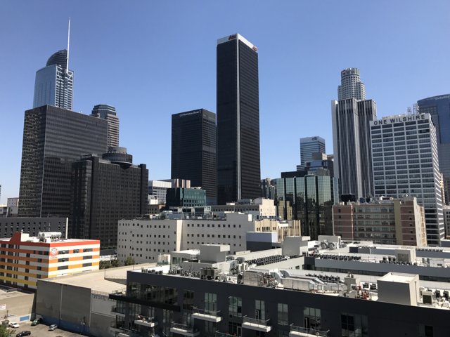 Los Angeles Skyline at Noon