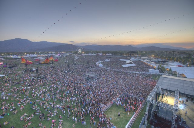 Coachella Music Festival draws in huge crowd