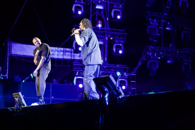 Dr. Dre and Guest Performer Rock Coachella Stage