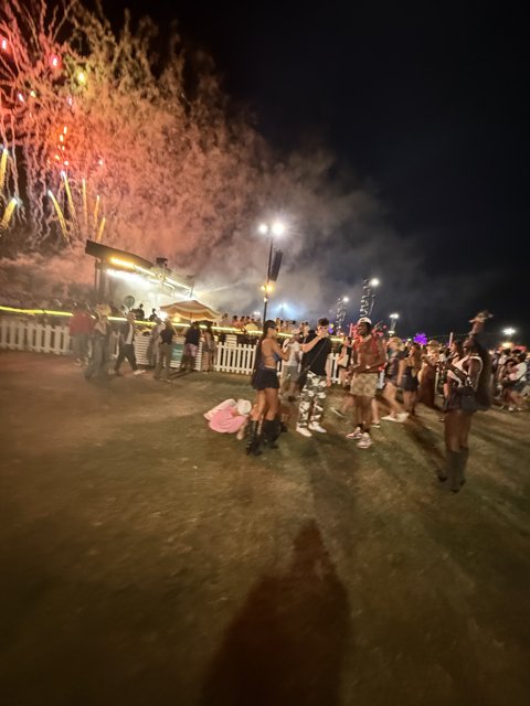 Nighttime Festivities at Empire Polo Club