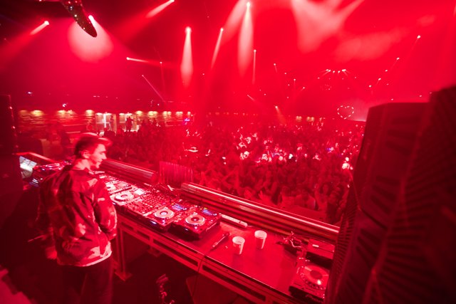 DJ Cadaveria Rocks Coachella Nightclub