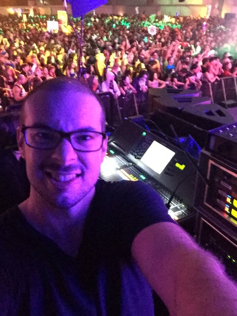 Selfie Time in the Crowd