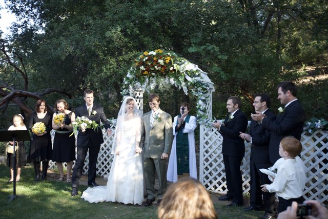 Truitt Wedding Ceremony in the Park