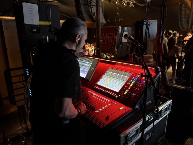 Behind the Soundboard