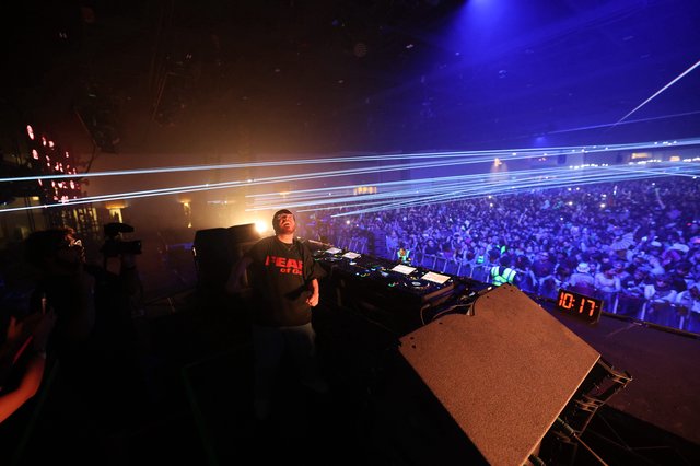 DJ Commands Massive Crowd at Wobbleland Festival