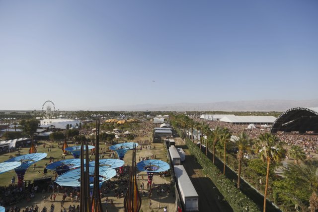 A Bird's Eye View of Coachella Fun
