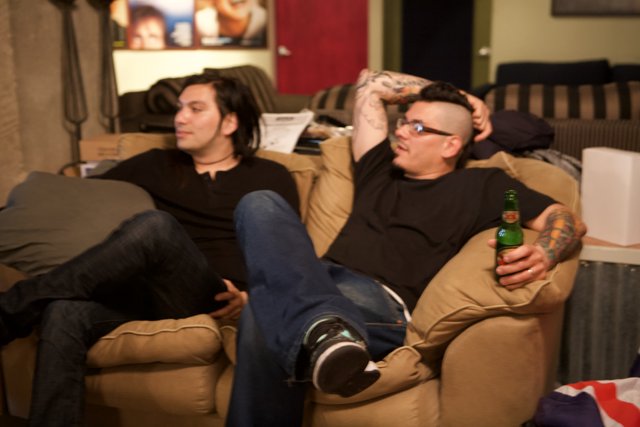 Couch Potatoes with Booze