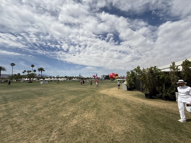 Afternoon Stroll at Empire Polo Club