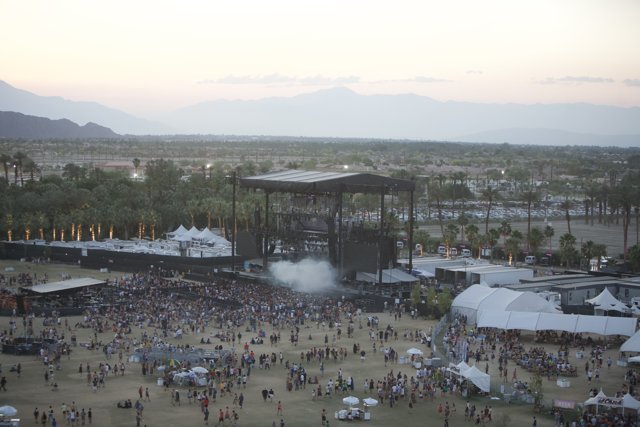 Coachella Music Festival in the Desert
