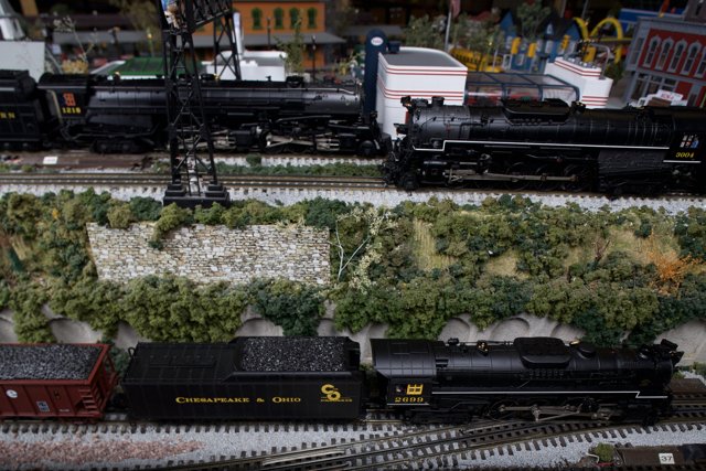 Nostalgic Railway Diorama