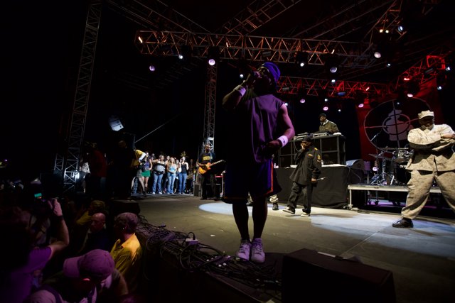 Stage Spotlight: Professor Griff, Disc Jockey Lord, Khari Wynn Perform for Coachella Crowd
