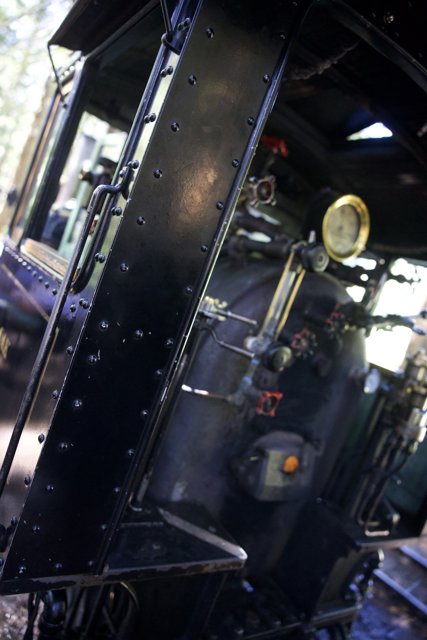 The Engine Room: A Glimpse into the Heart of a Steam Locomotive
