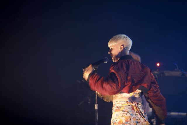 Red Jacket Singer Takes the Stage at Coachella
