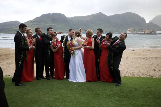 Wedding Ceremony by the Beach