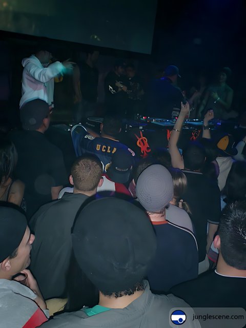 Mix Master Mike Entertains a Packed Nightclub Concert