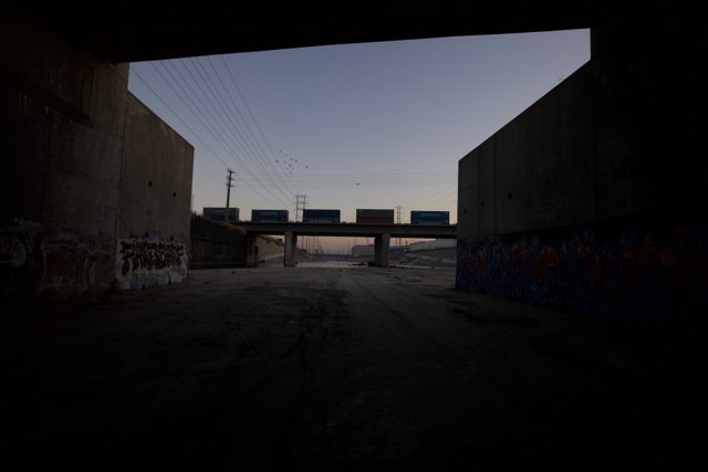 Through the Graffiti Tunnel