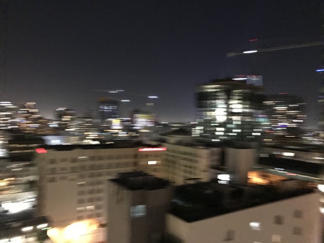 Night Lights of the Urban Metropolis