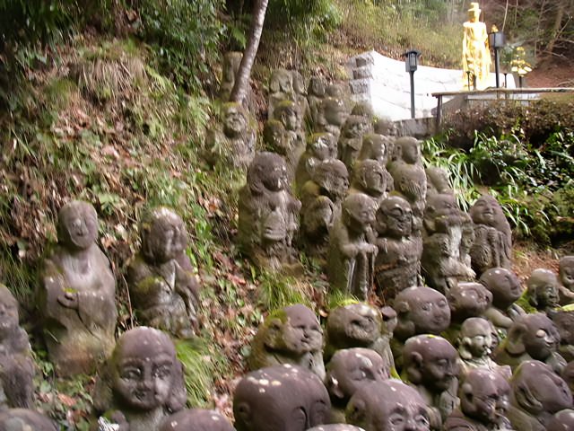 Stone Statues Stand Guard