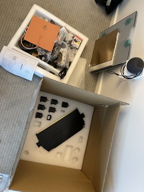 Unboxing a Fully-equipped PC Set