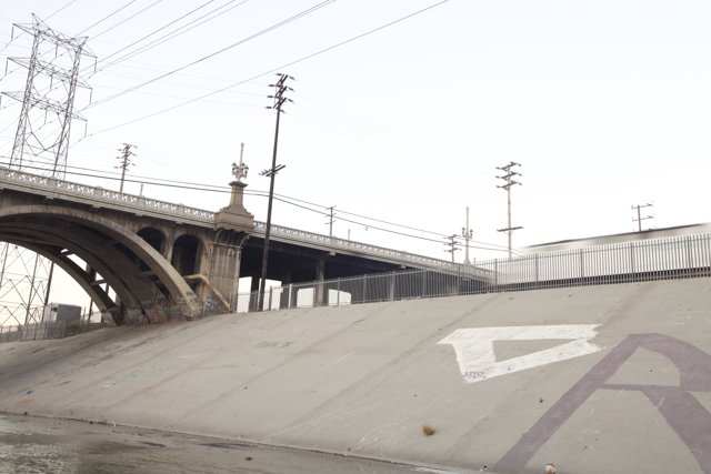 Freeway Ramp Skateboarding