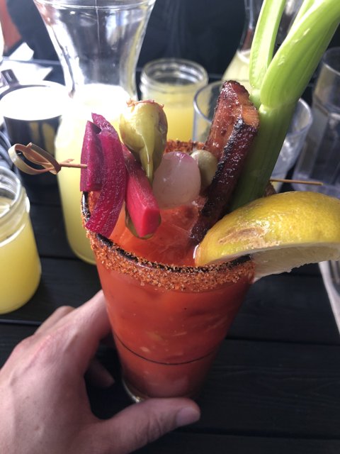 Bloody Pickle Cocktail
