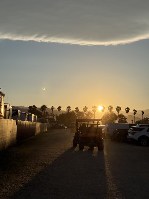 Sunset at Empire Polo Club