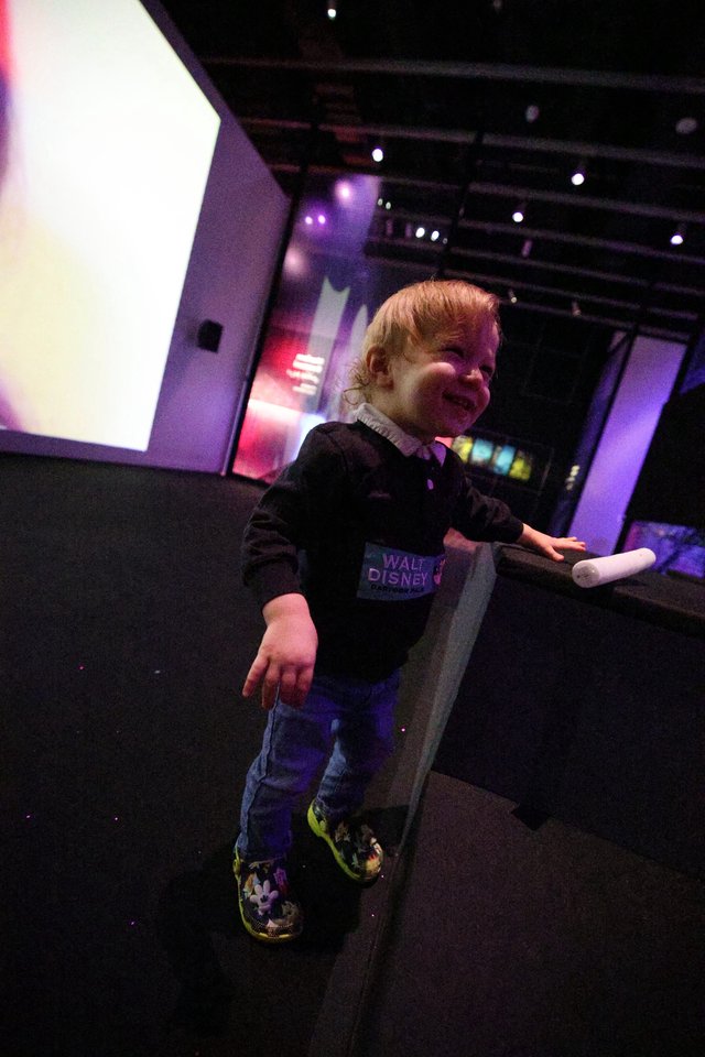 Joyful Toddler at Baby Rave Event