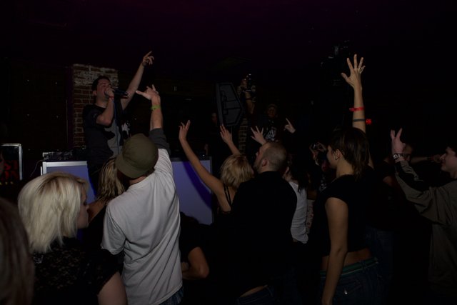 Partygoers Go Wild at Urban Nightclub