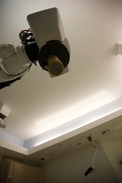 Ceiling-Mounted Camera in USC Medical Center